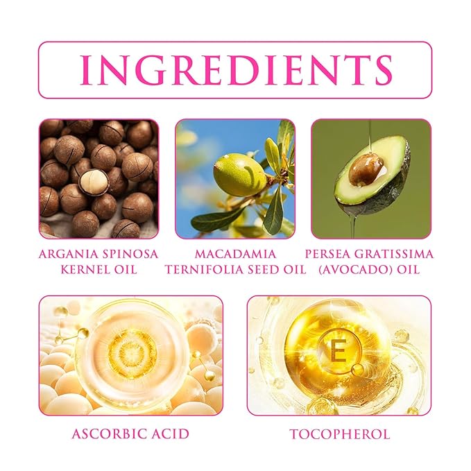 Hair Treatment Serum,Leave-in Molecular Repair Keratin Hair Biotin Serum for Damaged and Dry Hair. (1 Box/40 Pcs)