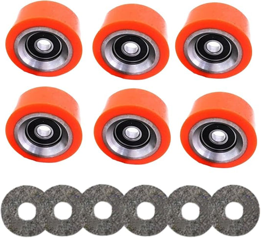 70298701 70298701P 70052601P Dryer Support Roller Bearing 6PCS 70298701 70568201 For Speedqueen Alliance Huebsch IPSO