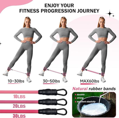 Ankle Resistance Bands,Ankle Weights,Glute & Lower Body Exercises Equipment,Pilates Equipment for Ankle,Workout Sets for Women,Resistance Bands for Working Out,Exercise Bands for Butt Lift