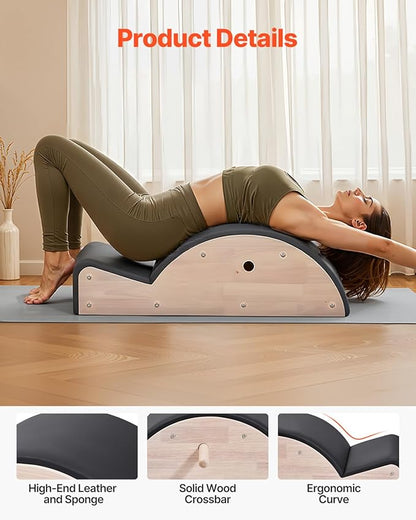 VEVOR Pilates Reformer Machine, Pilates Workout Equipment for Home Gym Studio Use, Pilates Bed with Dual Resistance- Spring & Cord, Reformer Set, Up to 400 LBS