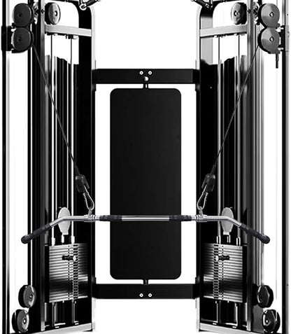 48 Inches Lat Pull Down Bar for Cable Machine, Home Gym System Accessories, Strength Training Handle for Tricep, Back