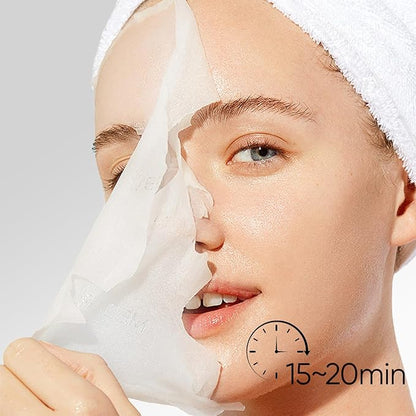 Facial Masks Skincare for Women,Milk Moisturize Face Mask Sheet for Girl,Hydrating Face Mask for All Skin Types,Dry Skin & Sensitive Skin (10-Packs)