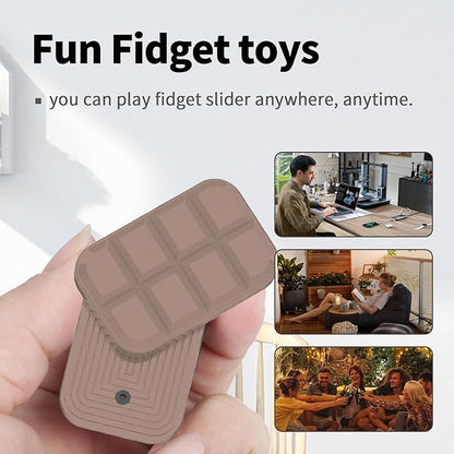 Fidget Toys Adults Metal Fidget Slider Magnetic EDC Haptic Fidget Toys for Adults