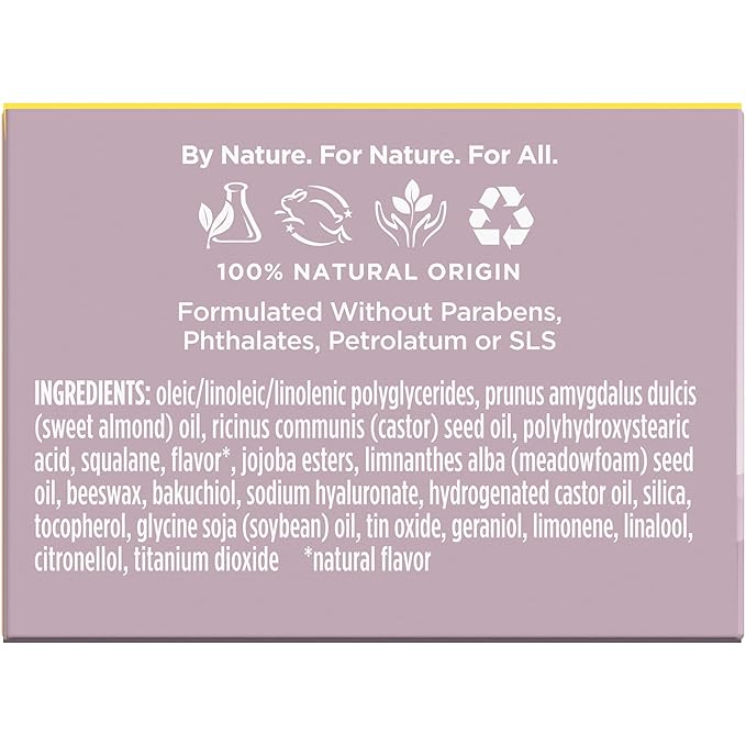 Burt’s Bees Stocking Stuffers, Lavender Vanilla Lip Sleeping Mask, With Hyaluronic Acid and Squalane Moisturizer To Instantly Hydrate Lips, Overnight Lip Mask, Lip Treatment Christmas Gifts, 0.45 oz.