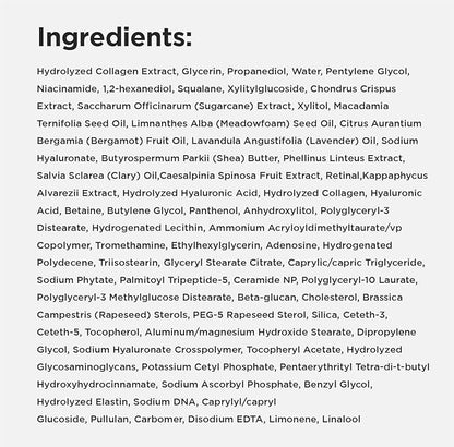 CKD Retino Collagen Gua Sha Face Serum [Refill] - Lifting Serum for Firming, Tightening, Anti-Aging, and Hydrating. Stainless Steel Roller. Korean Skin Care. 1.35 fl oz