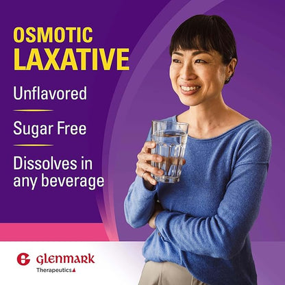 Polyethylene Glycol 3350 Powder, Osmotic Laxative, 45 Daily Doses, Softens Stool, Relieves Occasional Constipation, Powder for Solution, 26.9 Ounce