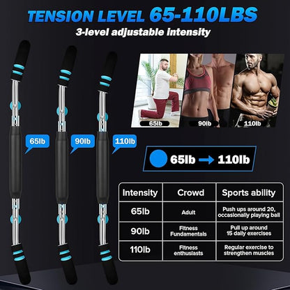 Saker Twister Arm Trainer with Built-in Timer: Ultimate Arm and Chest Workout Equipment for Men – Forearm Exerciser and Biceps Workout Device for Enhanced Strength and Muscle Building