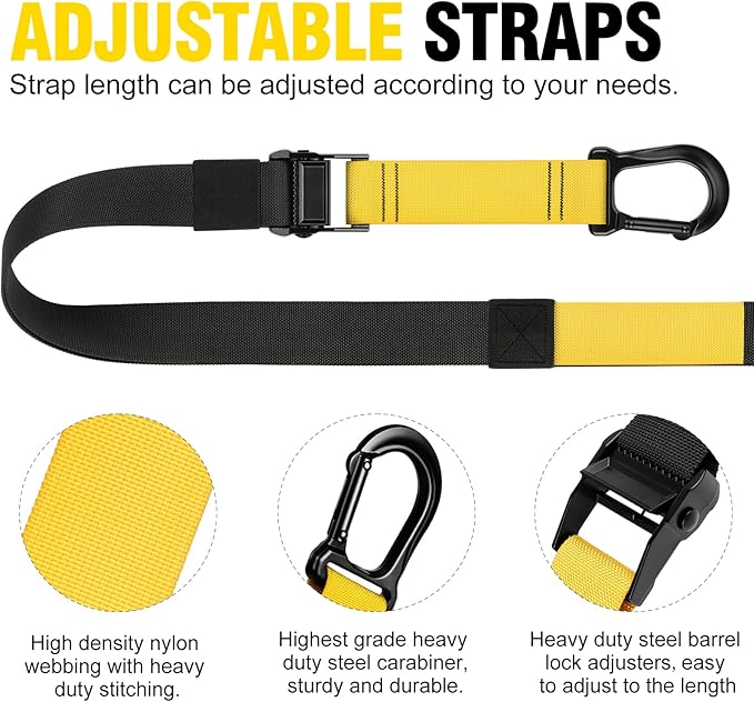 Home Resistance Training Kit - Bodyweight Resistance Bands with Handles, Door Anchor, Fitness Straps for Full-Body Workout, Heavy Duty Exercise Bands for Home Gym