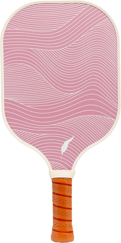 Inscribe Premium Pickleball Paddle – Lightweight, Durable Honeycomb Core, Vibrant Fiberglass Surface, Comfort Grip & Stylish Canvas Cover – Premium Pickleball Gear for Fun & Casual Play