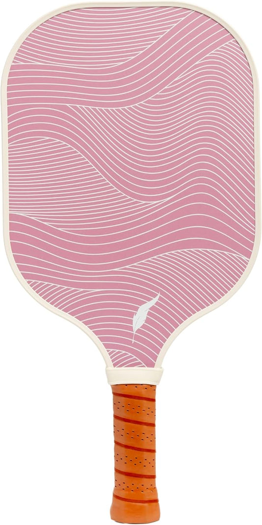 Inscribe Premium Pickleball Paddle – Lightweight, Durable Honeycomb Core, Vibrant Fiberglass Surface, Comfort Grip & Stylish Canvas Cover – Premium Pickleball Gear for Fun & Casual Play