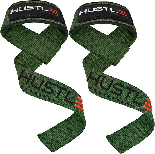 Lifting Straps for Weightlifting & Deadlifts – 21" Wrist Straps with Thick Neoprene Padding – Pro Heavy Duty Gym Wrist Wraps for Powerlifting, Bodybuilding & Strength Training for Men & Women