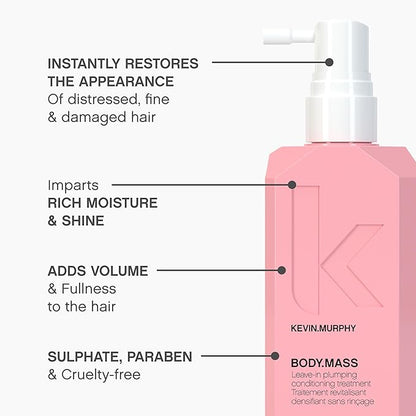 Kevin.Murphy Body.Mass Leave-In Plumping Treatment (For Thinning Hair) 100ml/3.4oz by Kevin Murphy