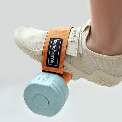 Feet Dumbbell Attachment, Tibialis Trainer Ankle Straps for Feet Weight Lifting Shin Splint, Hamstring Curls, Leg Curl Attachment at Home Gym Equipment