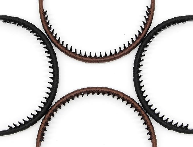 Women's hair accessories non slip headband for women hair bands for women's hair Suitable Daily Use,Spa,Parties and Yoga(pack of 4)