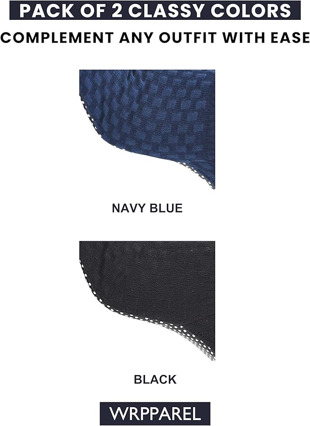 Anti Skid Non Slip Slipper Socks Men Grippy Socks Woman Yoga Pilates Barre Hospital Old Age | 2 Pairs, L/XL/XXL