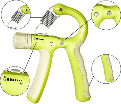 Hand Grip Strengthener for Kids and Youth, Adjustable Resistance Hand Gripper 11-45Lbs, Hand Grips for Strength Training, Stress Relief Grip