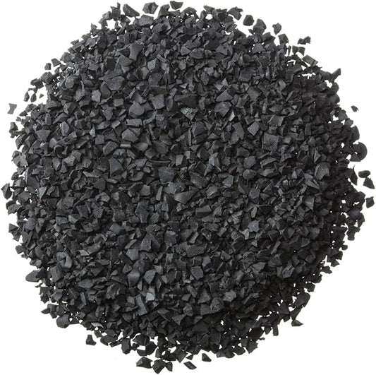 Poured-in-Place Surfacing Repair Kit Fix Rubber Playground (Black, Standard)