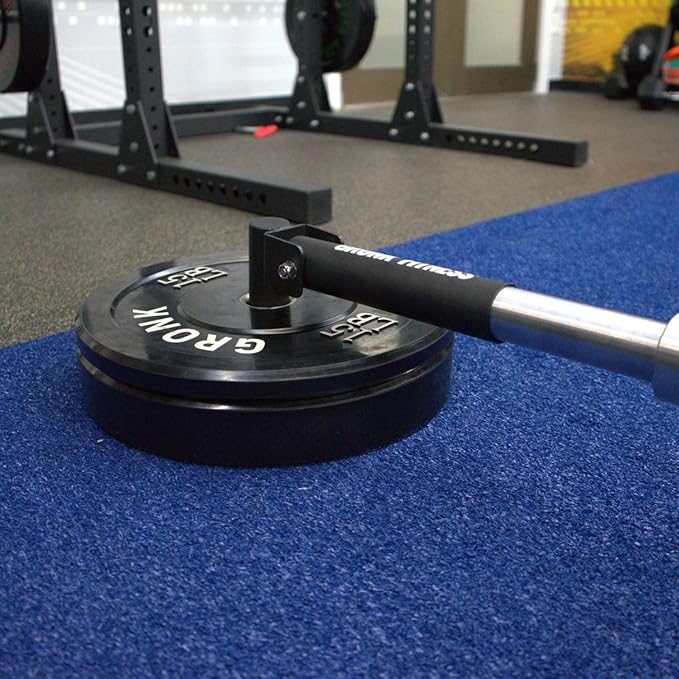 Gronk Fitness Landmine Handle Attachment for Barbell | Heavy-Duty 360° Swivel T Bar Row Stand | V Bar Compatible, Fits Olympic & Standard Bars | Home Gym Landmine for Full-Body, Deadlift & Leg Press Workouts
