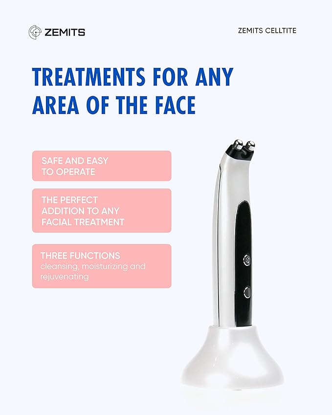 CellTite | Facial Microcurrent Device | Lip Shaper, Eye Lifting | Face Lift Tool, Skin Tightening Galvanic, Dark Circles, Puffiness, Fatigue, Wrinkle Remover, Neck Toning Massager | US Brand