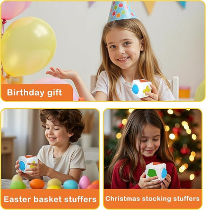 Fidget Sensory Toys for Kids & Adults – Sensory Textured Stress Relief Toys for Autism, ADHD, and Anxiety – Small Quiet Classroom Prizes & Calming Tools