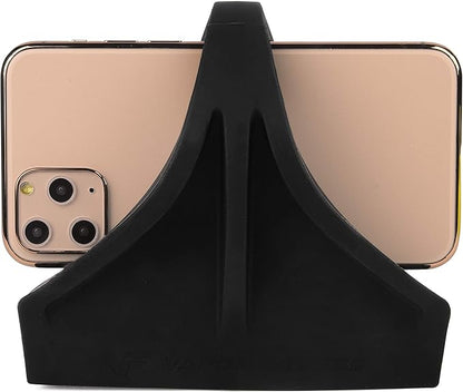 Vapor Fitness Phone Holder Made for PM5 Monitors of Concept 2 Rower, SkiErg and BikeErg - Silicone Smartphone Cradle Compatible with Concept 2 Rowing Machine. Ideal Rower Accessories