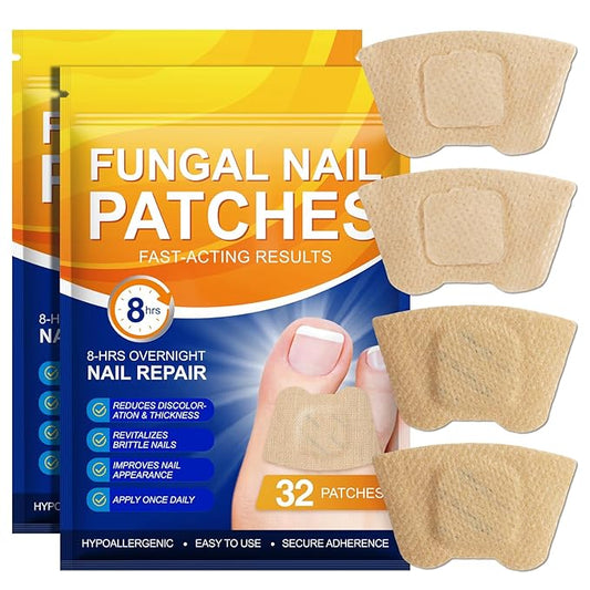 Toenail Treatment Extra Strength, 64 Patch Nail Patches for Nail Treatment Overnight, Nail Repair for Damaged Nails, Nails Care Supplies, Restore Discoloration (64 Patch)