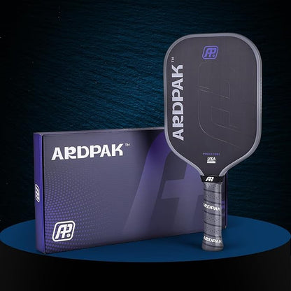 Pickleball Paddle, T700 Carbon Fiber Abrasion-Resistant Surface, 16MM Polypropylene Honeycomb core, USAPA Approved, High Grit,The Pickleball Paddle Designed for Control Spin & Consistency