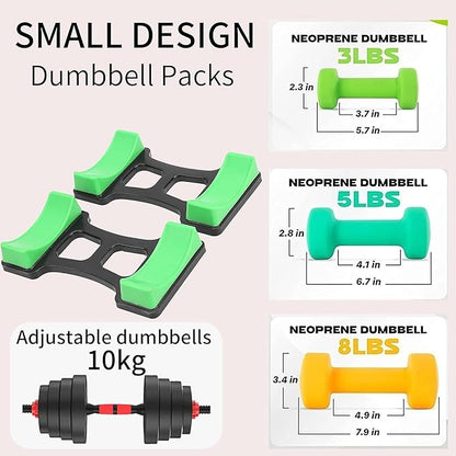 Dumbbell Bracket Mat, 1 Pair ABS Dumbbell Bracket Mat Universal Dumbbell Storage Frame Stand Floor Protection Holder Home Gym Equipment 7.6x3.9 in