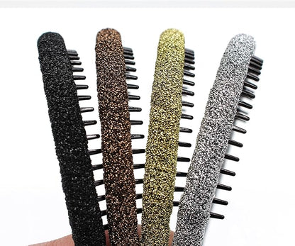 Women's Headbands,Hair Accessories For Women,Non Slip hair bands for women Suitable Yoga,Spa,Parties and Daily Use(pack of 4)