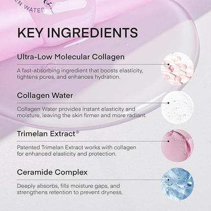 TEREZ & HONOR Collagen Night Wrapping Peel Off Mask: Korean Face Mask for Elasticity, Hydrating & Glow - 100Dalton Smallest Molecular Collagen for Glass Skin - Dermatologist Tested 3.4 FL OZ