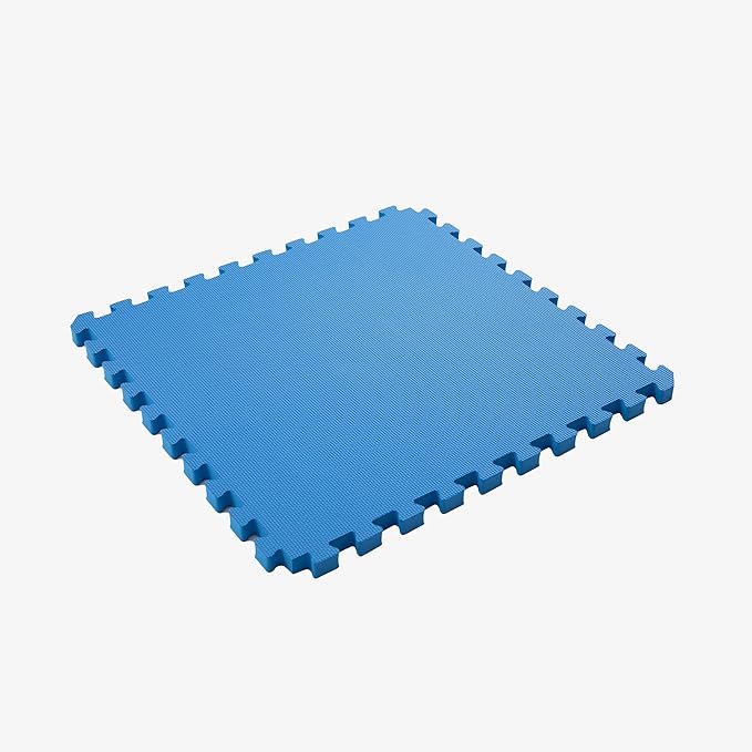 IncStores Fitness Foam Flooring Tiles | Low-Profile Interlocking Foam Tiles for Lightweight Floor Protection in Your Home Gym, Playroom, and More