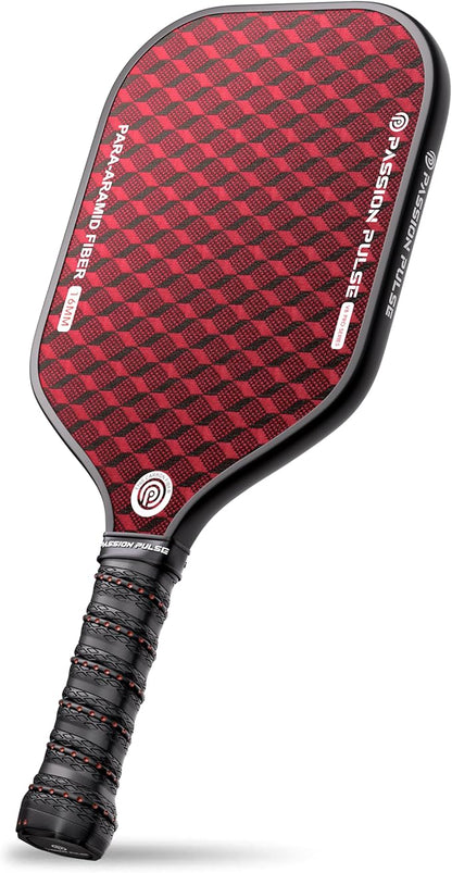 Pickleball Paddles 2025,Raw Carbon Fiber Surface（CFS） 16mm T700 High Grit & Spin, Pro Pickle Ball Paddles Designed for Ultimate Spin & Consistency