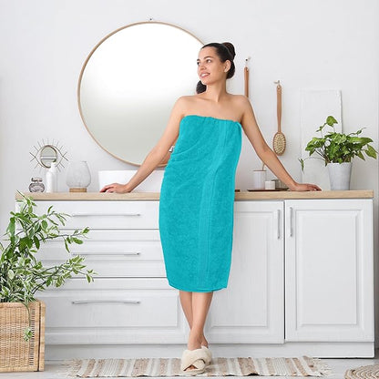 Utopia Towels Luxurious Jumbo Bath Sheet 2 Piece, 600 GSM, 35 by 70 Inches, 100% Ring Spun Cotton, Highly Absorbent and Quick Dry Extra Large Bath Towel, Super Soft Towel, Turquoise