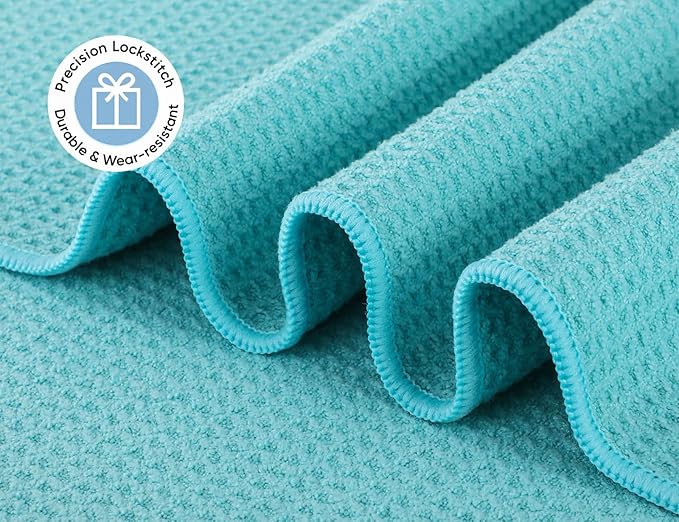 Microfiber Gym Towels 3 Pack, Quick-Drying Yoga Towels for Sport, Workout Equipment, Home and Gym, 16 Inches x 27.5 Inches
