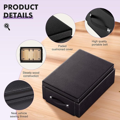 Pilates Reformer Machine,Foldable Home Pilates Reformer Equipment, Small Reformer for Women Use Studio Gym Yoga