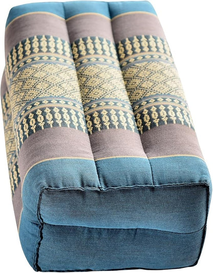 Yoga & Meditation Cushion - Organic Water-Resistant Kapok Filling, Meditation Cushion, Soft Yoga Prop
