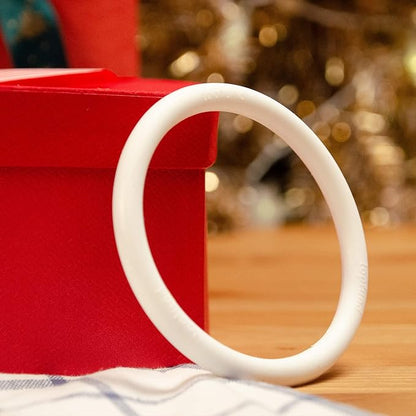 TOPFUND Crystal Singing Bowl Silicone O-Ring (Medium) - Secure Resonance & Non-Slip Protection