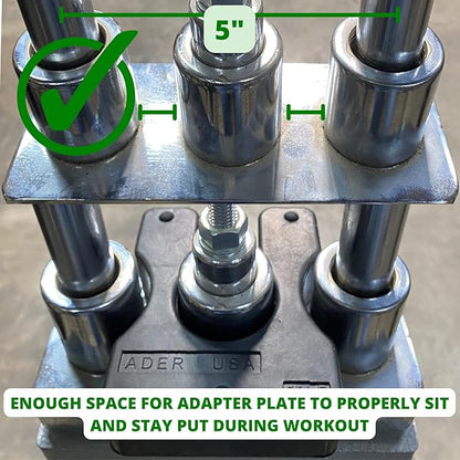 Ader Add On Weight Stack Adapter Add on Plate 5lb