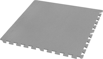 IncStores Fitness Foam Flooring Tiles | Low-Profile Interlocking Foam Tiles for Lightweight Floor Protection in Your Home Gym, Playroom, and More