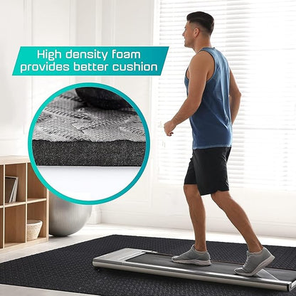 Yes4All 24SQFT-120SQFT Puzzle Exercise Mat for Home Gym, EVA Interlocking Foam Floor Tiles with Border for Workout Equipment
