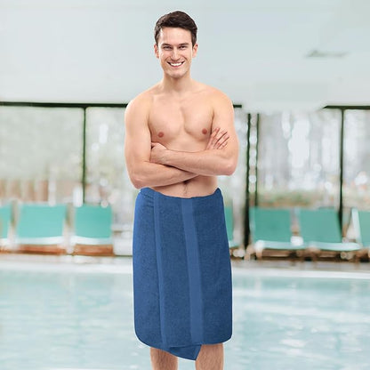 Utopia Towels 6 Pack Medium Bath Towel Set, 24 by 48 Inches, 500 GSM 100% Ring Spun Cotton, Lightweight and Highly Absorbent Quick Drying Premium Towels for Hotel, Spa and Bathroom, Navy