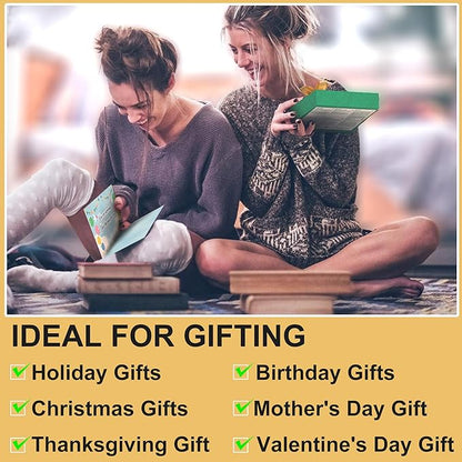 Skin Care Set for Women Teen - Hydrating & Anti-Aging Facial Routine Skincare Products Gift Set,Cleanser,Toner,Retinol Serum,Niacinamide Hyaluronic Acid Serum & Face Cream - Gifts for Women Christmas