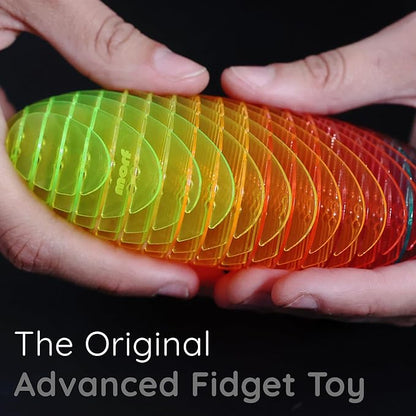 Morf Fidget Worm Toy - Flexible 3D Sensory Toy for Kids, Teens, and Adults – Stretchy, Quiet, Stress and Anxiety Relief, Focus - for Tactile Play, School, Work Gifts, Great for Classroom and Office