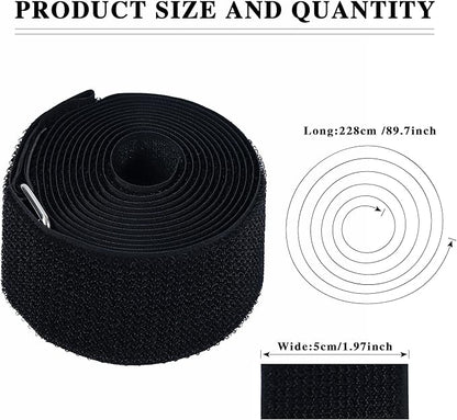 3 Pcs Floating Water Mat Straps, Pad Straps Reusable for Storing Storage Up to 18 Feet Long or Shorter, Floating Mat Accessories