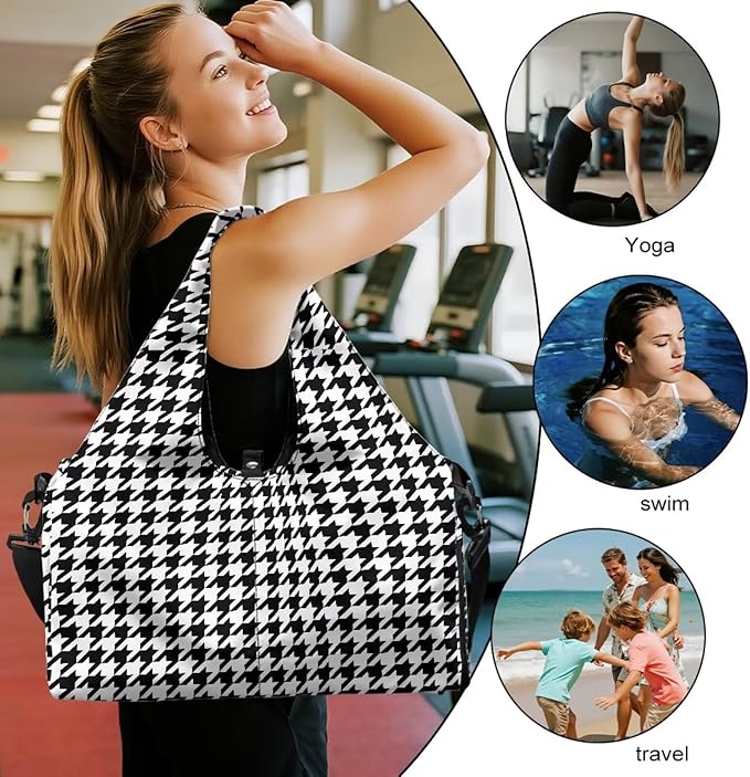 Yoga Mat Bag for Women Men Large Carryall Tote with Adjustable Shoulder Strap for Gym Yoga Travel Pilates Office
