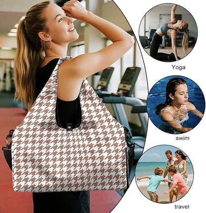 Yoga Mat Bag for Women Men Large Carryall Tote with Adjustable Shoulder Strap for Gym Yoga Travel Pilates Office