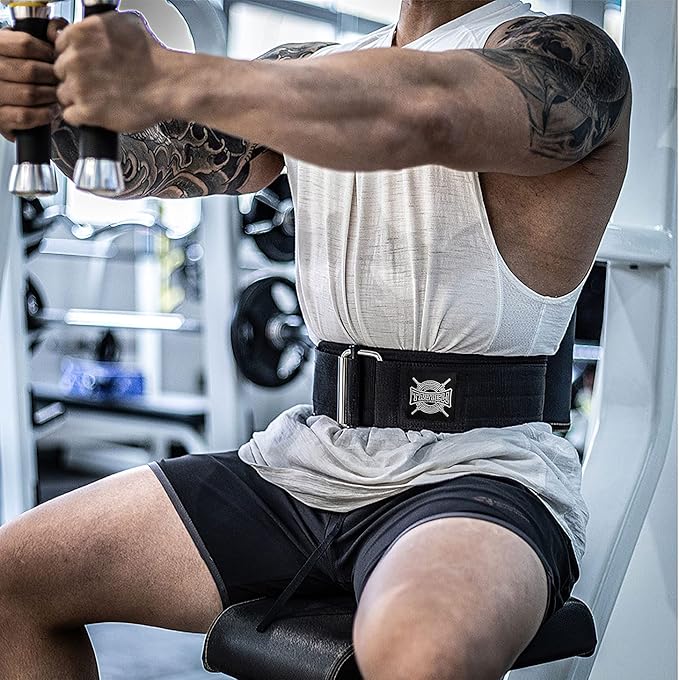 Weight Lifting Belt, Weightlifting Belt,Workout Gym Powerlifting Belt 7 inch,Fitness Back Support for Cross Training, Squats, Lunges