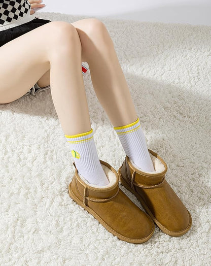 Yawlsow Pilates Grip Socks for Women Yoga Grippy Socks Cute Barre Non Skid Athletic Crew Sticky Sock Workout Hospital