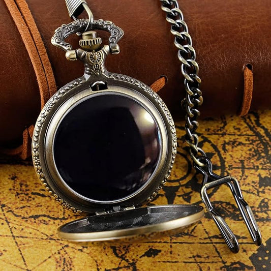 Scrying Mirror, Natural Black Obsidian Mirror Witch Witchcraft for Divination, Meditation, Witchy Gifts, Bronze