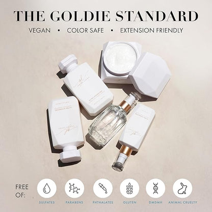 Goldie Locks Travel Size Ultra Hydrating Shampoo - 3.4 fl oz - Sulfate-Free Moisturizing Formula - Maintains Texture and Shine - Safe for Extensions and Color-Treated Hair - Protein-Free